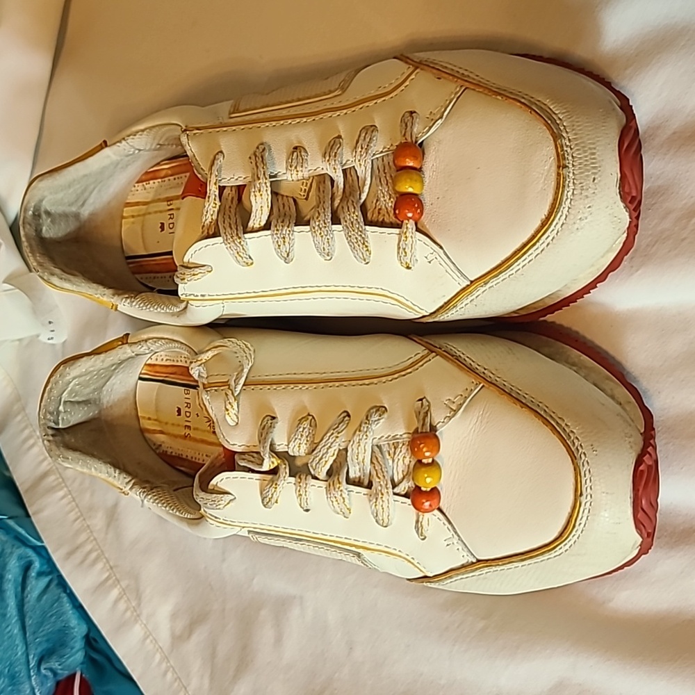 Birdies Orange and Yellow 21 Seed  Retro Sneakers Sz. 9 - Picture 2 of 10